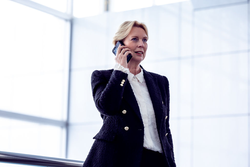 Klantentaal professional aan het werk